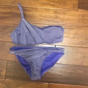 Adorable One Shoulder Swimsuit